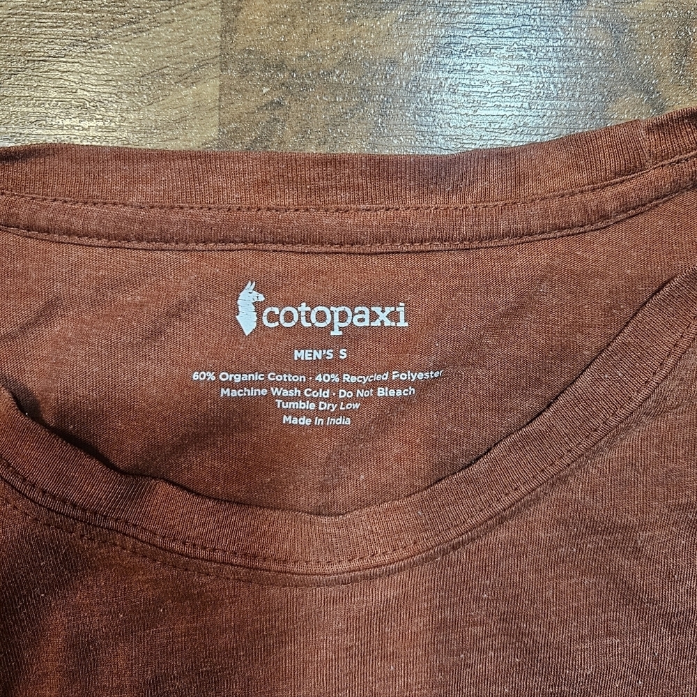Cotopaxi Do Good Graphic Tee Men’s Small Rust Orange - Picture 3 of 7